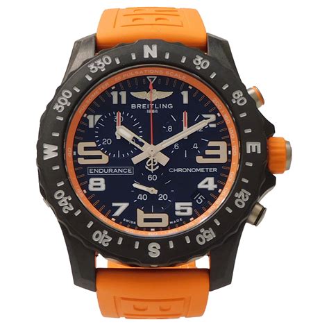 breitling watch orange|pre owned breitling watch orange.